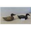 Image 1 : 2 Wood Carved Duck Decoys
