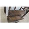 Image 5 : Rustic Warehouse Dolly/Open Shelf Combination 45'' x 38'' x 18'' 