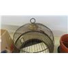 Image 3 : Copper Bird Cage with Flower Pot Insert