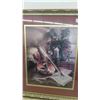 Image 2 : Framed Violin Picture 25'' x 28''