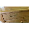 Image 8 : Pseudo Oak MDF Cabinet with 1 Drawer,2 Doors, Mirror & 2 Hooks  29'' x 