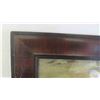 Image 2 : Picture in Vintage Frame 29 1/2'' x 19 1/2'' 