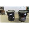 Image 1 : Approx. 8 Gallons of Roof Seal - 1 Full 5 Gallon , 1 Partial 3 Gallon 