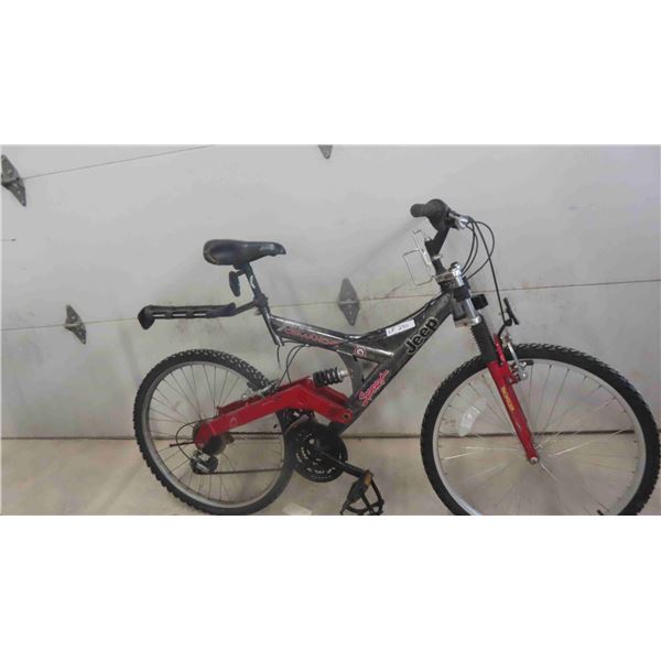 Jeep Comache Sport Variable Speed Bike with Suspension 25'' Great Bike