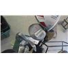 Image 4 : 14 Golf Clubs, Cart & Bag