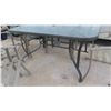Image 2 : Patio Table 27'' x 54'' x 36'' with 4 Chairs 