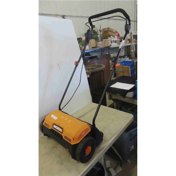 Worx Dethatcher 110V 12 Amp 14'' - Only Used Once 