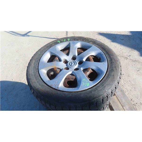 4 Tires and Rims 205/55R 16 Off of 2009 Mazda 