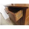 Image 6 : Mission Oak Buffet with Mirror Hutch 54'' x 44'' x 20''