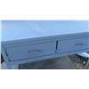 Image 3 : Rolling Metal Top Work Bench with 2 Drawers 34 1/2'' x 48'' x 26 1/2'' 