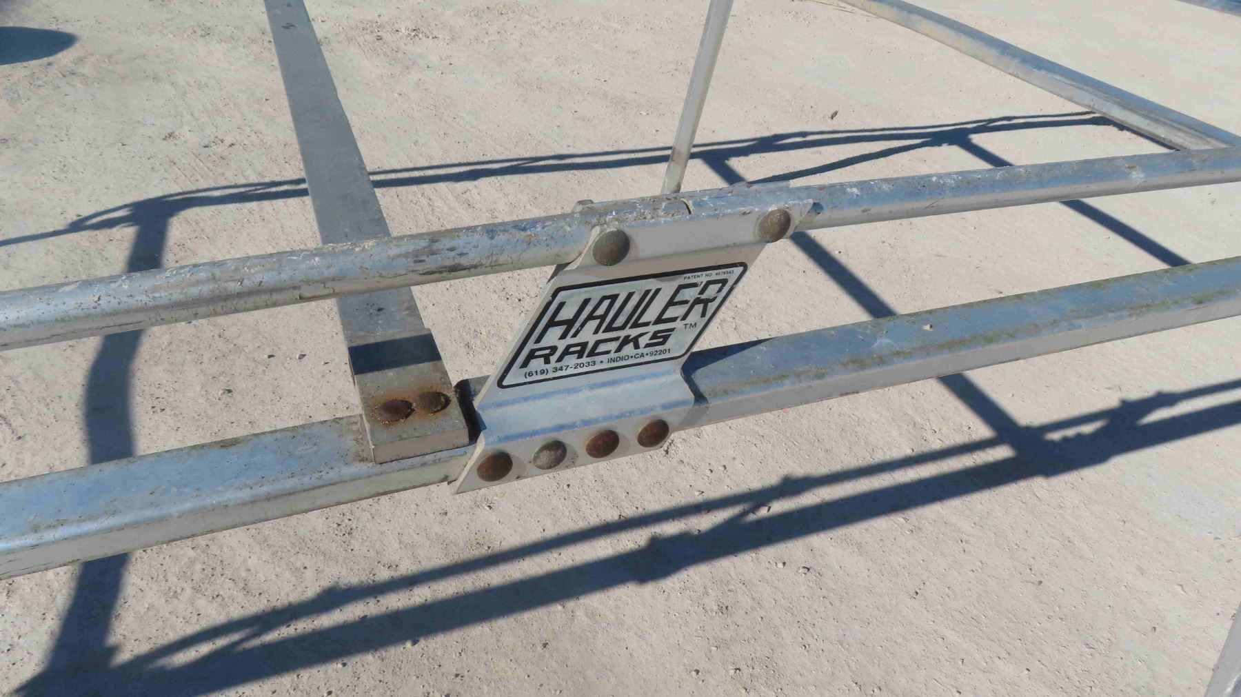 Hauler Truck Aluminum Box Rack