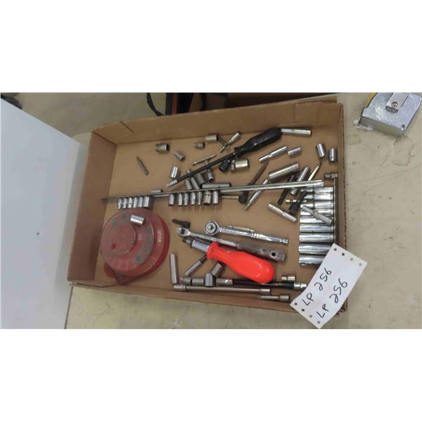 Sockets 1/4'' , Ratchet, Strong Bar, Screw Bits Metric and Standard