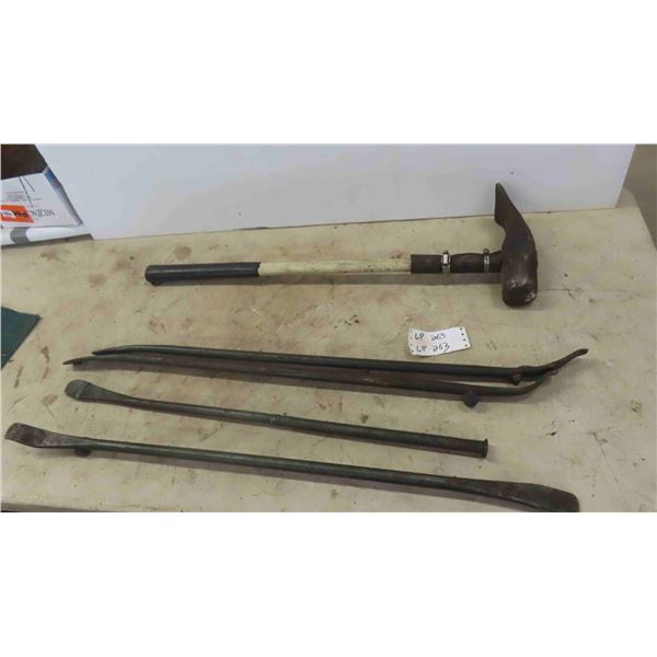 Sledge Tire Bead Breaker, 4 Prys