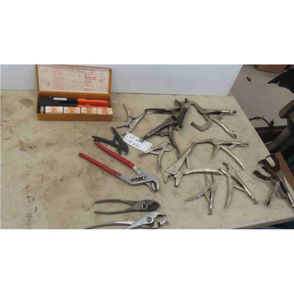 Vice Grips, Plyers, Heavy Duty Rivet Kit
