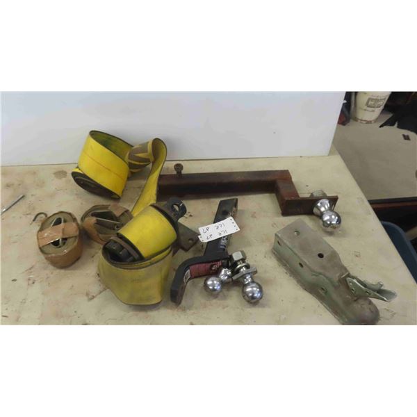 Receiver Hitch, Ball Hitch, Straps