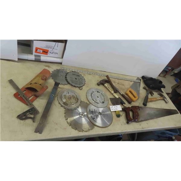 Saws, Hammers, Square, Circular Saw Blades, Plus