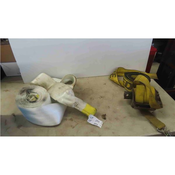 Heavy Duty Tow Straps, Load Ratchet Strapping