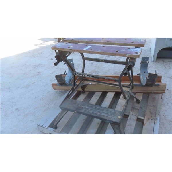 Work Mate Bench, Portable Platform Brackets
