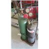 Image 2 : Acetyine Torches, Hoses, Gauges, Cart & Bottle 