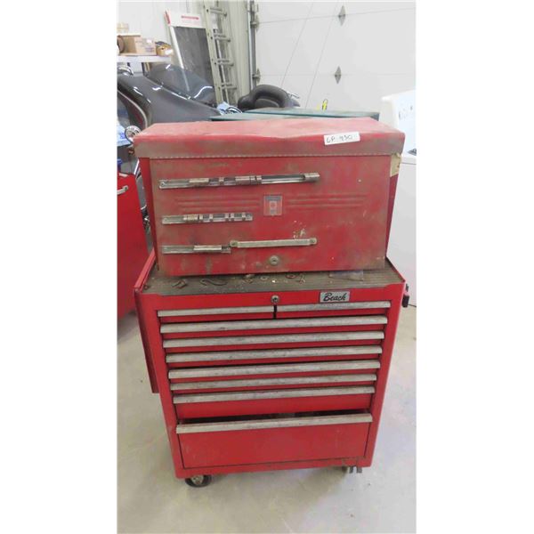 2 Piece Tool Cabinet 48'' x 27'' x 18'' 
