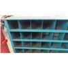 Image 2 : 72 Pigeon Hole Bolt Bin Metal 42'' x 36'' x 12'' 