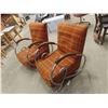 Image 6 : 2 Art Deco Club Chairs
