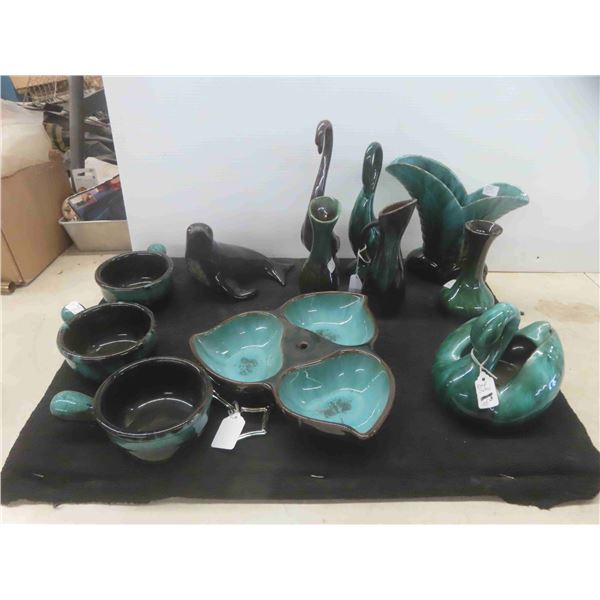 12 Blue Mountain Style Pieces (Not Actual Blue Mountain)