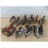 Image 1 : 10 Vintage Electric Irons 