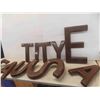 Image 4 : Plastic Sign Letters Various Sizes 8'' , 23'' & Others 
