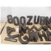 Image 5 : Plastic Sign Letters Various Sizes 8'' , 23'' & Others 