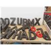 Image 6 : Plastic Sign Letters Various Sizes 8'' , 23'' & Others 