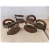 Image 1 : 6 Sad Irons with Handles