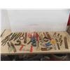 Image 1 : Tools: Tin Snips, Pliers, Manual Drill, Oil Filter, Wrench, Clamp, Staples & More 