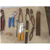 Image 4 : Tools: Tin Snips, Pliers, Manual Drill, Oil Filter, Wrench, Clamp, Staples & More 