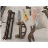 Image 3 : Various Tools : Caulking Guns, Hack Saw, Plus