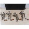 Image 1 : 4 Vintage Meat Grinders 
