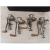 Image 2 : 4 Vintage Meat Grinders 