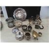Image 5 : Silver Plated Trays, Cream and Sugar, Goblets, Serving Plates & Lots More 