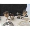 Image 6 : Silver Plated Trays, Cream and Sugar, Goblets, Serving Plates & Lots More 