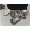 Image 7 : Silver Plated Trays, Cream and Sugar, Goblets, Serving Plates & Lots More 
