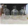 Image 2 : (3) 1 Gallon Clear Jugs with Lids 