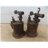 Image 4 : 2 Brass Blow Torches 