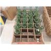 Image 5 : 24 Coke Bottles with Wood Coke Crate 12'' x 18 1/2'' x 4 1/4'' , 5 Woven 