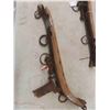 Image 4 : 2 Pairs of Wood and Metal Horse Hames 