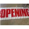 Image 3 : 3 Grand Opening Banners 120'' x 33'' 