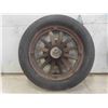 Image 4 : (2) Early 1920s  Whippet Wood Spoke Tires from Model T