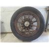 Image 8 : (2) Early 1920s  Whippet Wood Spoke Tires from Model T