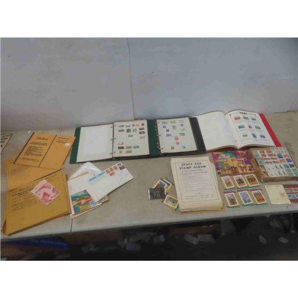 Stamp Collection: Canada, USA, The World