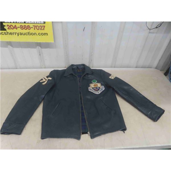 University of Toronto Leather Jacket Ladies Size Medium?