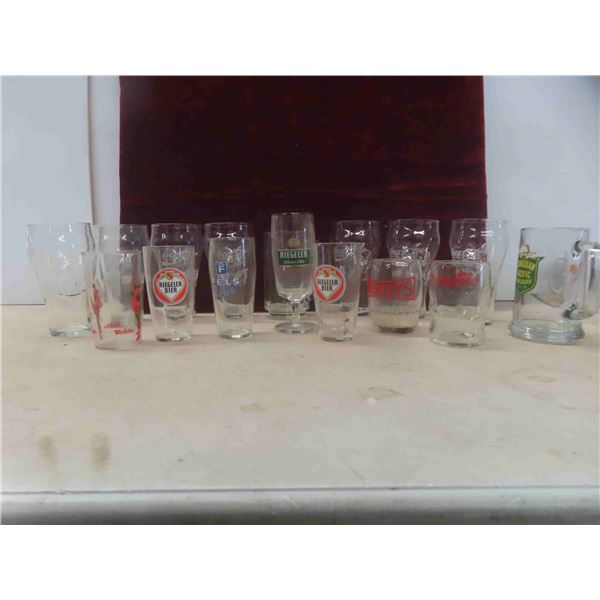 Glasses: Coca Cola, NHL, Drewrys, CPR Banff & More